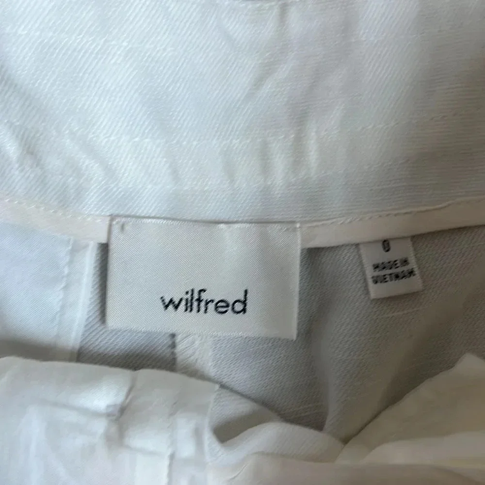 NEW Aritzia Wilfred linen blend Allant Pants